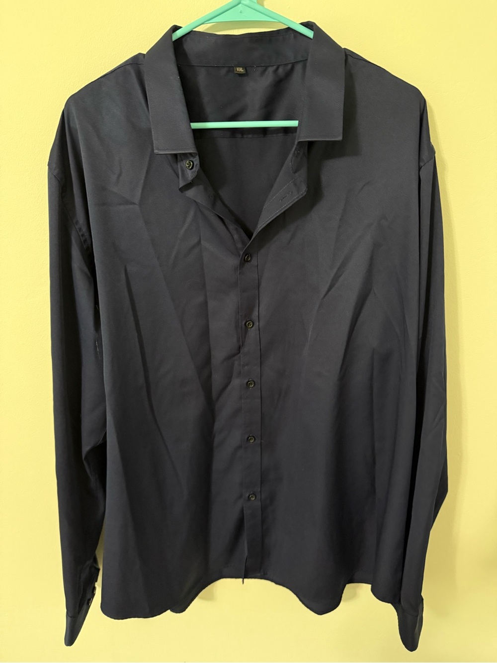 Men's Navy Button Down